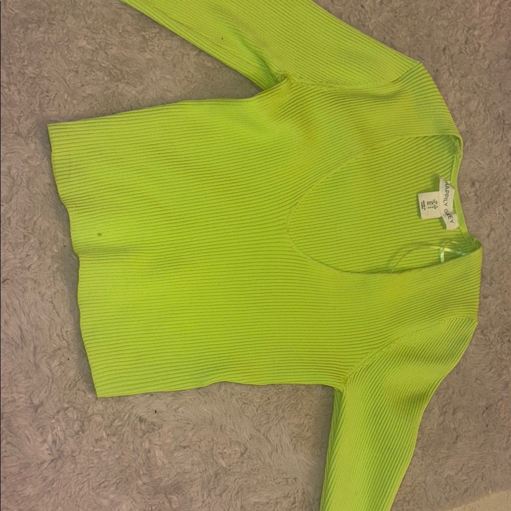 Vibrant Green Women's Sweater
